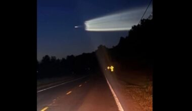 7 News viewer spots SpaceX rocket in Rodman