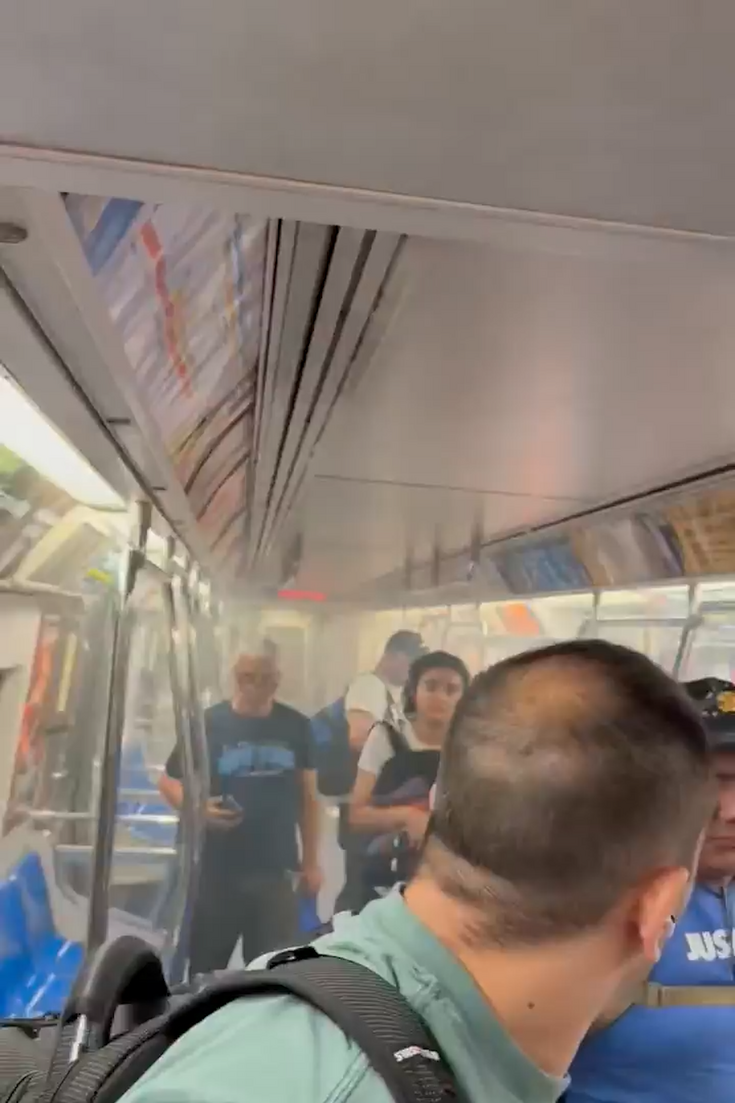 Passengers Flee as Fire Breaks Out on New Jersey PATH Train
