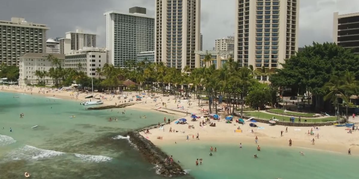 Slowing tourism, tariff-fueled inflation push Hawaii closer to recession