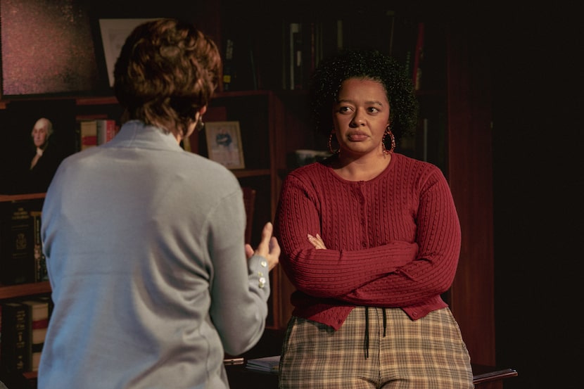  Krista Scott and Nicole Renee Johnson star as  Janine and Zoe in "The Niceties."  