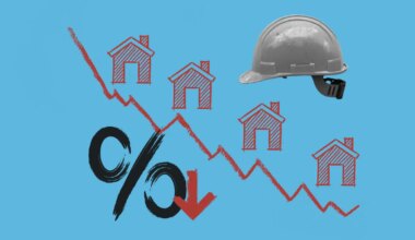 New home construction percent down