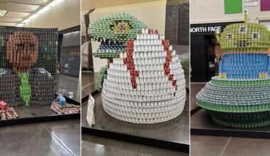Hunger-Fighting CANstruction Dallas Competition Is Up at NorthPark Through Sept. 14 » Dallas Innovates
