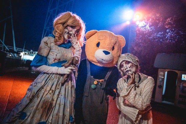 The Deadly Toys scare zone during Howl-O-Scream at SeaWorld San Diego. (Courtesy of SeaWorld)