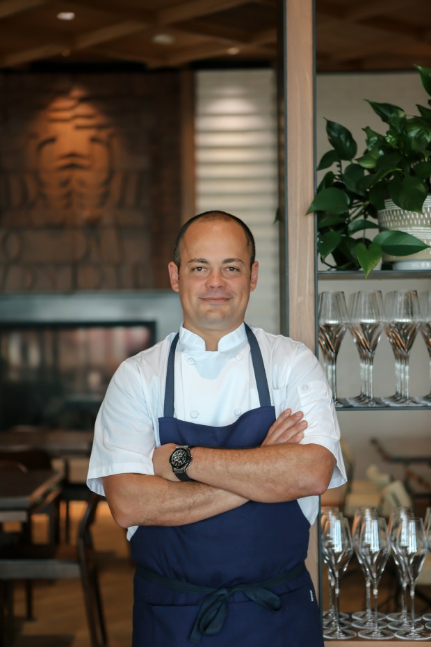 Roberto Alcocer is the executive chef of Michelin-starred Vallel restaurant in Oceanside. (Jordan Younis / Valle)