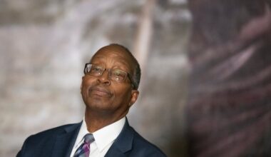 First Assistant District Attorney, Robert Listenbee Jr. takes questions from the media after announcing developments in the case against a West Philadelphia teen who investigators say purchased materials including chemicals, wiring, and tactical equipment associated with improvised explosive devices and conducted research on potential targets.