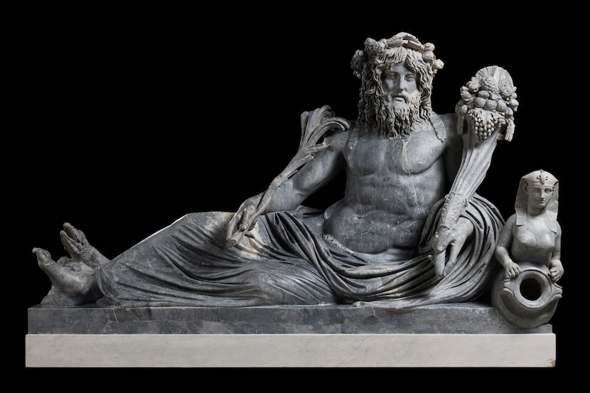"The Torlonia Nile, Formerly the Barberini-Albani Nile," dating to the late first century,...