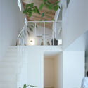 Overlap House / Office Sugurufukuda - Interior Photography, Wood, Stairs, Handrail
