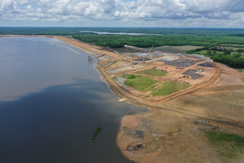 Bois d'Arc Lake is filling quickly and as expected, North Texas Municipal Water District...