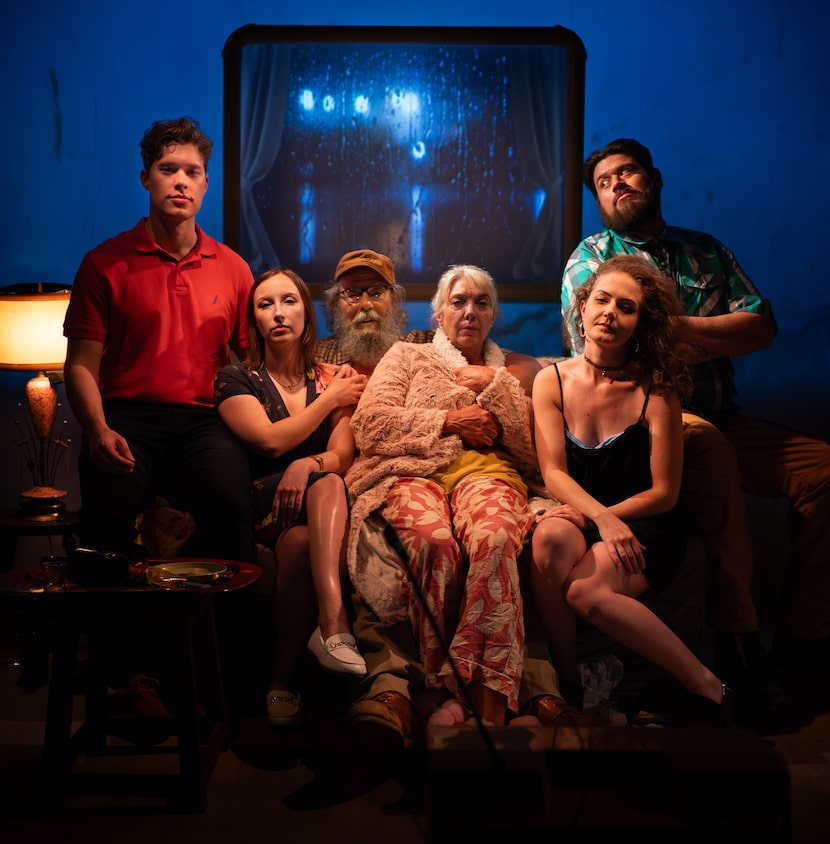 The cast of Ochre House Theater s production of artistic director Matthew Posey s...