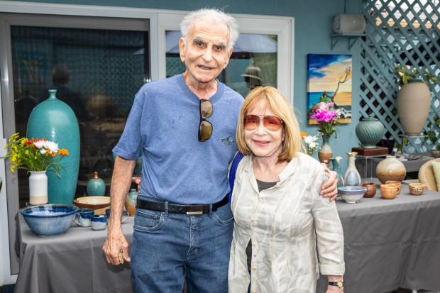 Narren Belker with Jo-an Upjohn. (Milan Kovacevic)