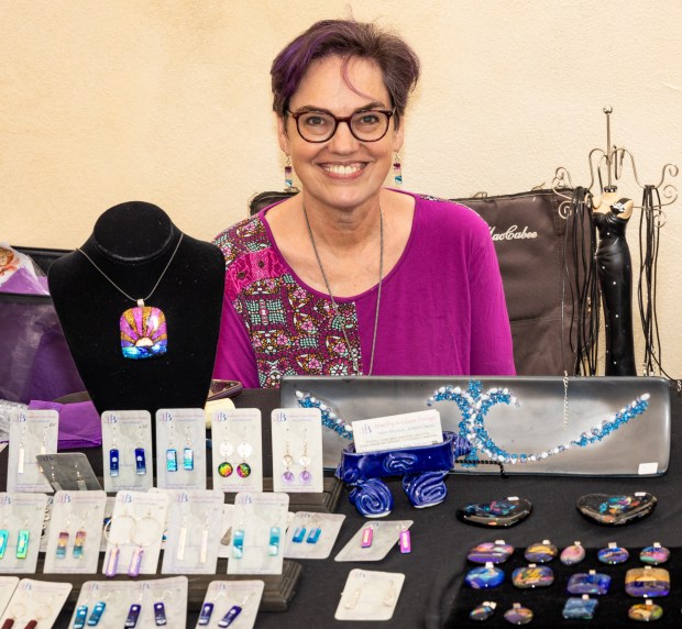 Helen Munroe with her jewelry. (Milan Kovacevic)