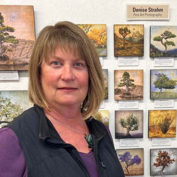 Photo artist Denise Strahm will discuss her work during the San Diego Coastal Art Studios Tour. (Courtesy of Dot Renshaw)