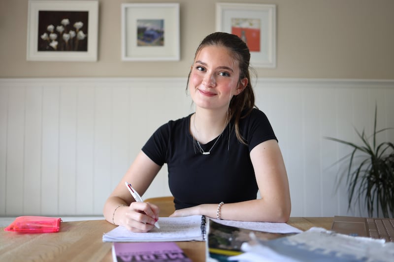 Ruth McGee is a student at Maynooth. Photograph: Dara Mac Dónaill