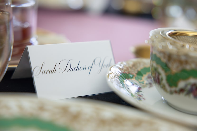 High Tea with Sarah Ferguson, Duchess of York, a fundraiser for Youth Impact Council, on...