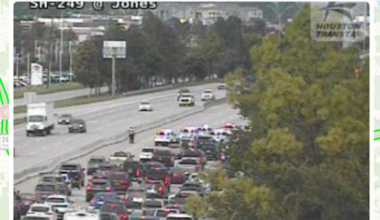 Woman critically injured after crashing into Harris County deputy’s vehicle on SH-249