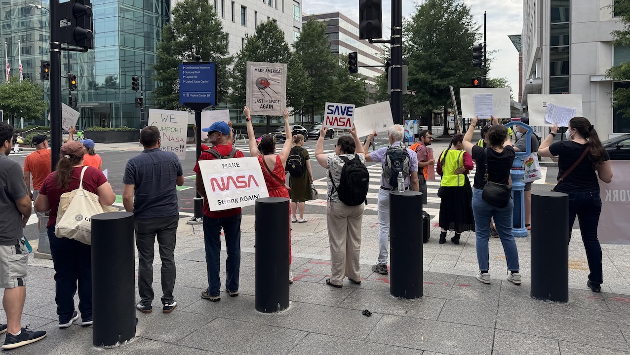 Another “Save NASA” Protest At NASA HQ on Monday