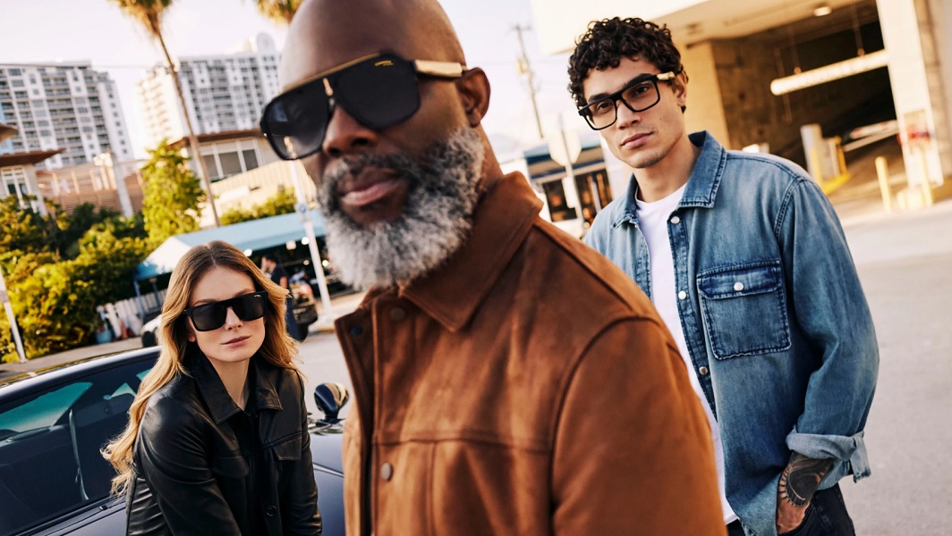 Amazon's new 2023 Echo Frames featuring Carrera Eyewear styles.