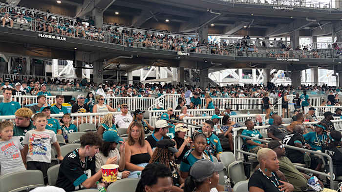 Fans say season opener game brings ‘old school Jaguars feeling’ to Jacksonville