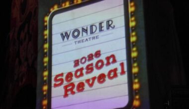 Wonder Theatre announces shows for 2026 season
