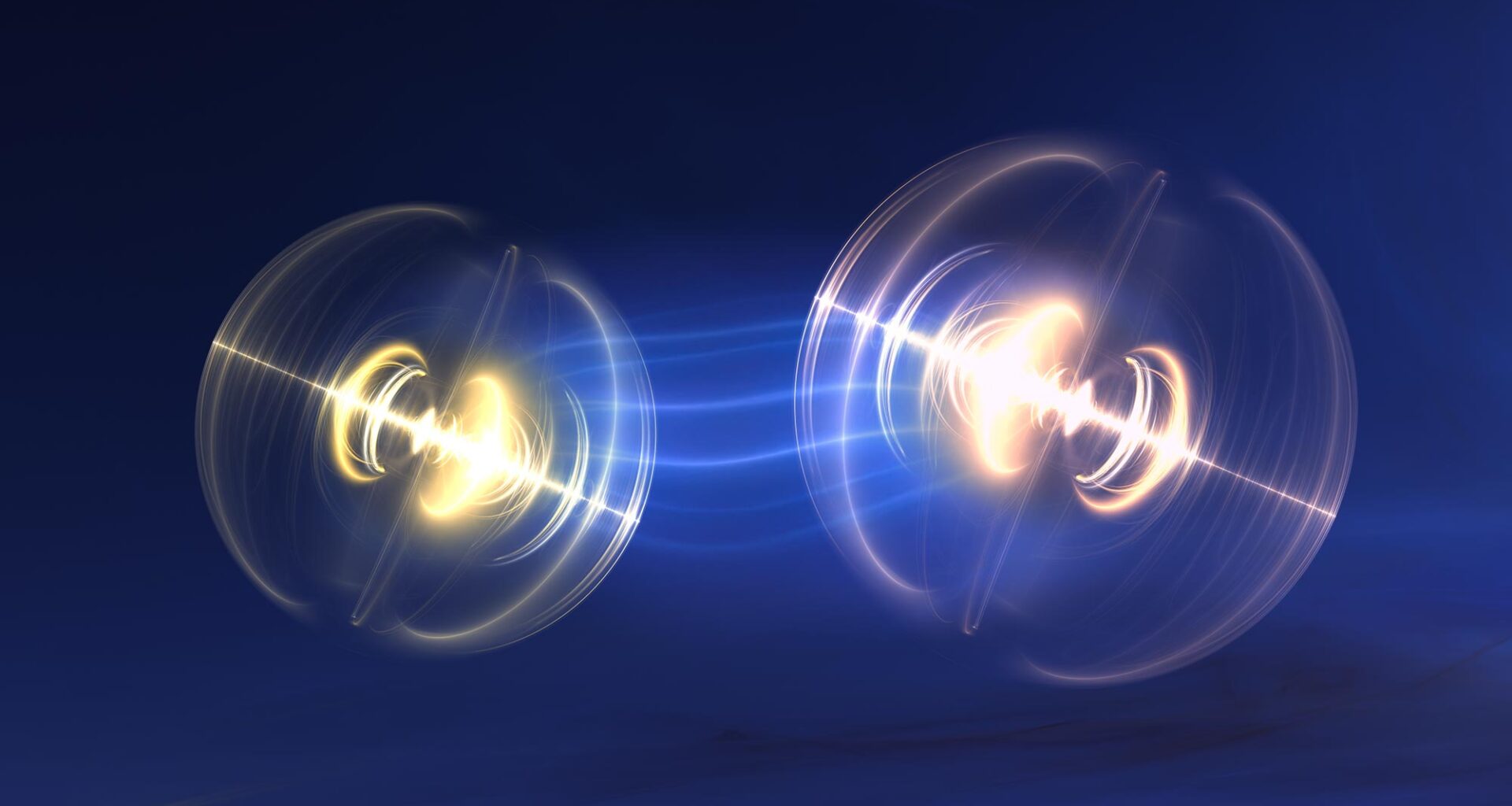 Quantum Mechanics Two Particles Entangled