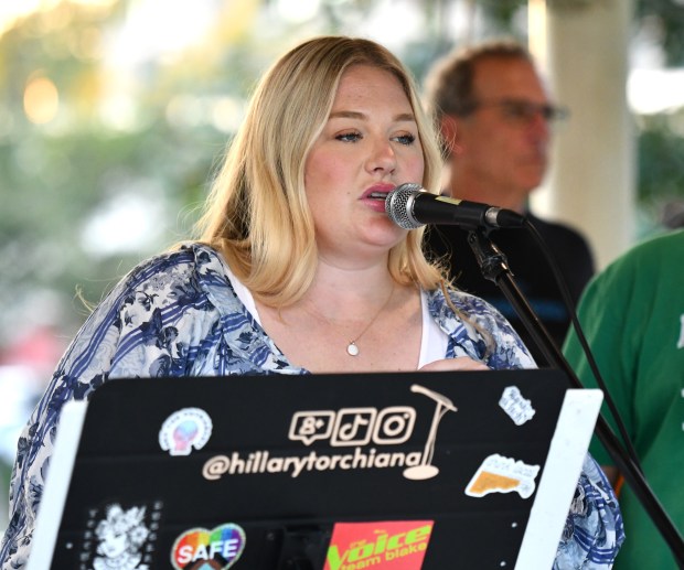 Hillary Torchiana’s dynamic voice brought the post-ceremony concert by the...