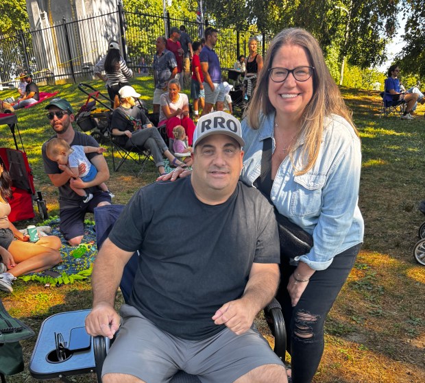 Tom “Beacons” Handzus and Melinda Volpe took advantage of the...