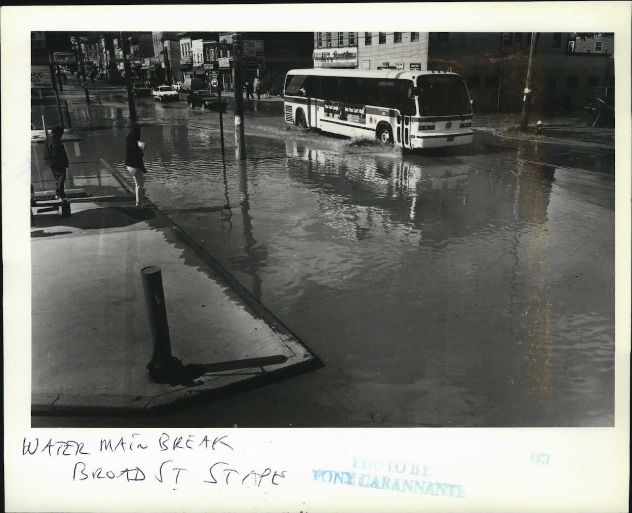 Vintage photos of buses on Staten Island
