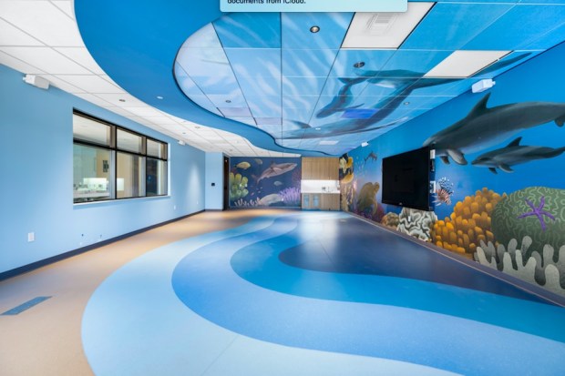 The Ocean Room at Helen Woodward Education Center's Sharron Lee MacDonald Humane Education Campus. (Courtesy HWAC)