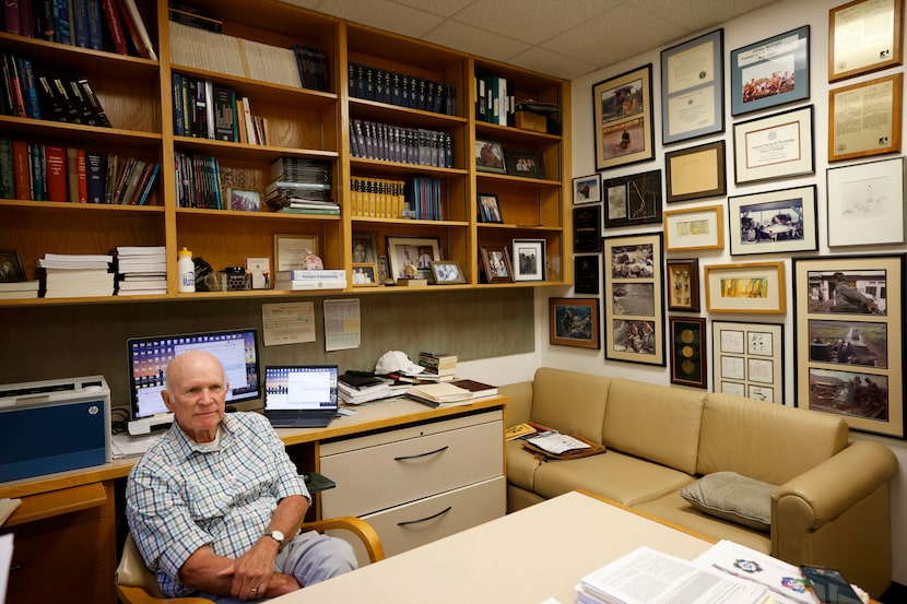 UT Southwestern professor of biochemistry Steven McKnight speaks to The Dallas Morning News...