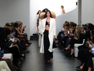 NEW YORK, NEW YORK - SEPTEMBER 10: Models walk the runway at the Ralph Lauren show during September 2025 New York Fashion Week on September 10, 2025 in New York City. (Photo by Dia Dipasupil/Getty Images)