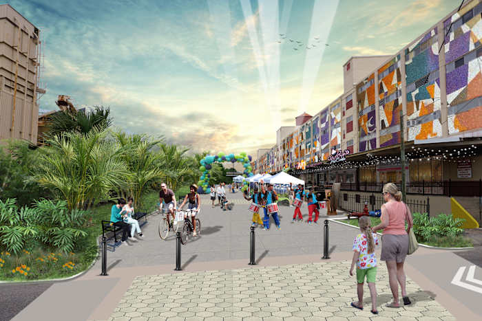 City leaders hold groundbreaking ceremony of second Emerald Trail segment