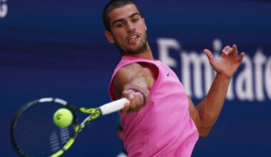 US Open live: Alcaraz v Lehecka latest score before Venus Williams in doubles action