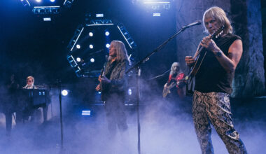 Elton John, Christopher Guest, Harry Shearer, And Michael Mckeanin Bleeckers Treet's Spinal Tap II