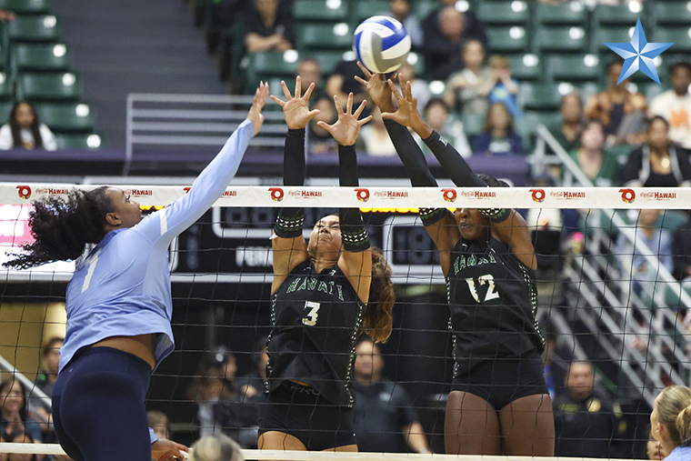 Hawaii swept by San Diego in Wahine Volleyball Classic