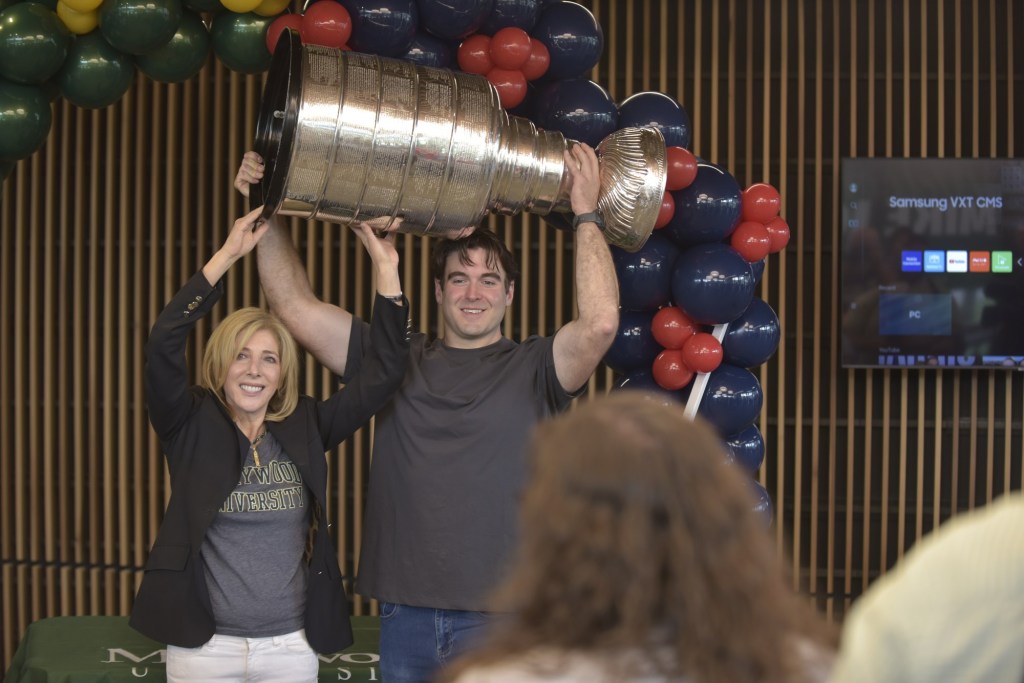 Scranton native, Marywood alum brings Stanley Cup to campus