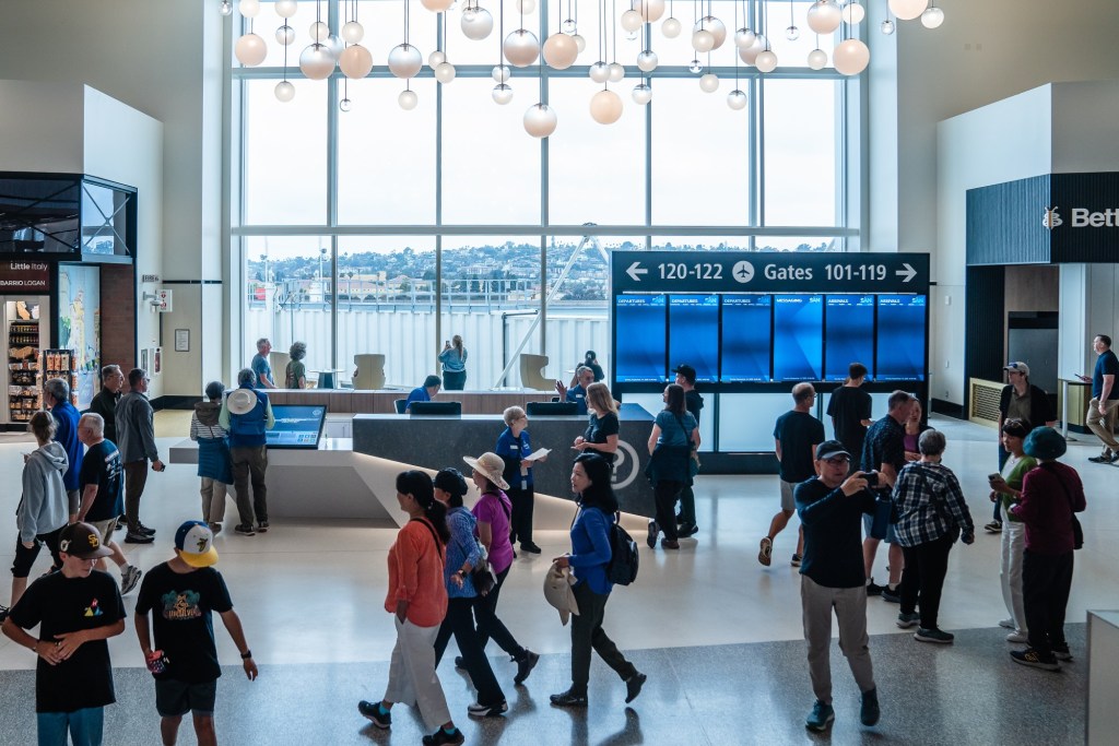 San Diegans check out Terminal 1 open house