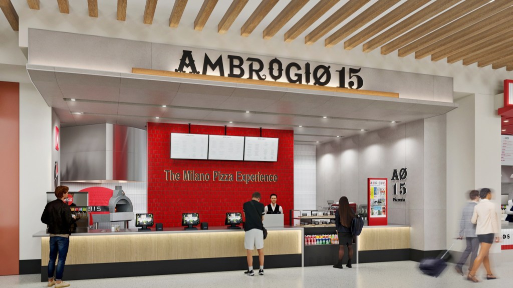 Restaurants in Terminal 1 at San Diego International Airport