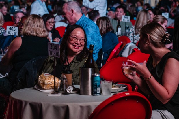 Attendees at the Jon Batiste: ‘The Big Money Tour’ at...