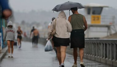 Flood watch issued for eastern San Diego County as storm rolls through – San Diego Union-Tribune