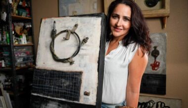 What others toss aside, this artist gives new life to in her mixed media work – San Diego Union-Tribune