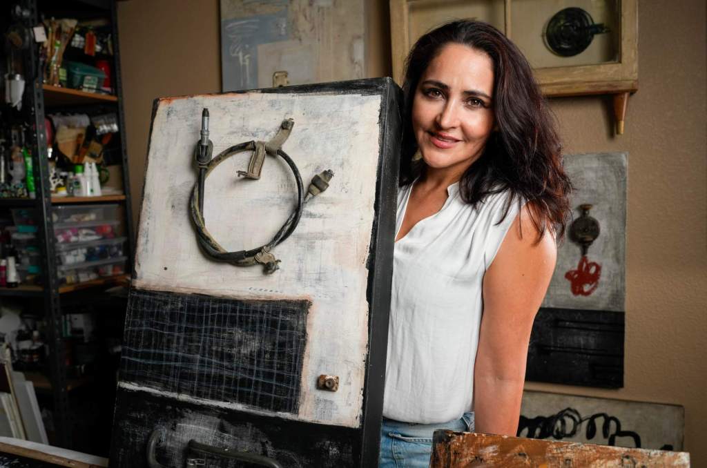 What others toss aside, this artist gives new life to in her mixed media work – San Diego Union-Tribune