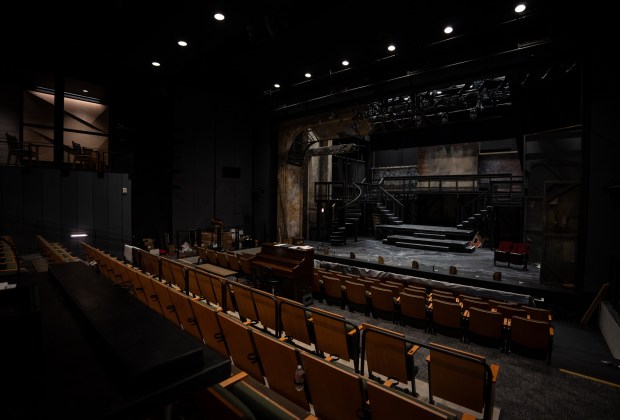 One of two theater spaces inside The Joan and Irwin...