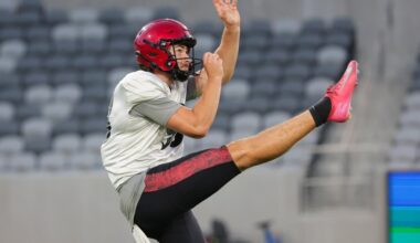 Aztecs punter Hunter Green honors his father's energy and love on the football field