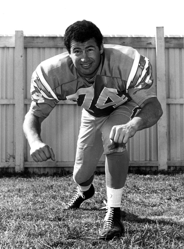 Former San Diego Chargers' Ron Mix who played in the 1960's. Photographer: courtesy photo Credit: digital file Date: 19990203