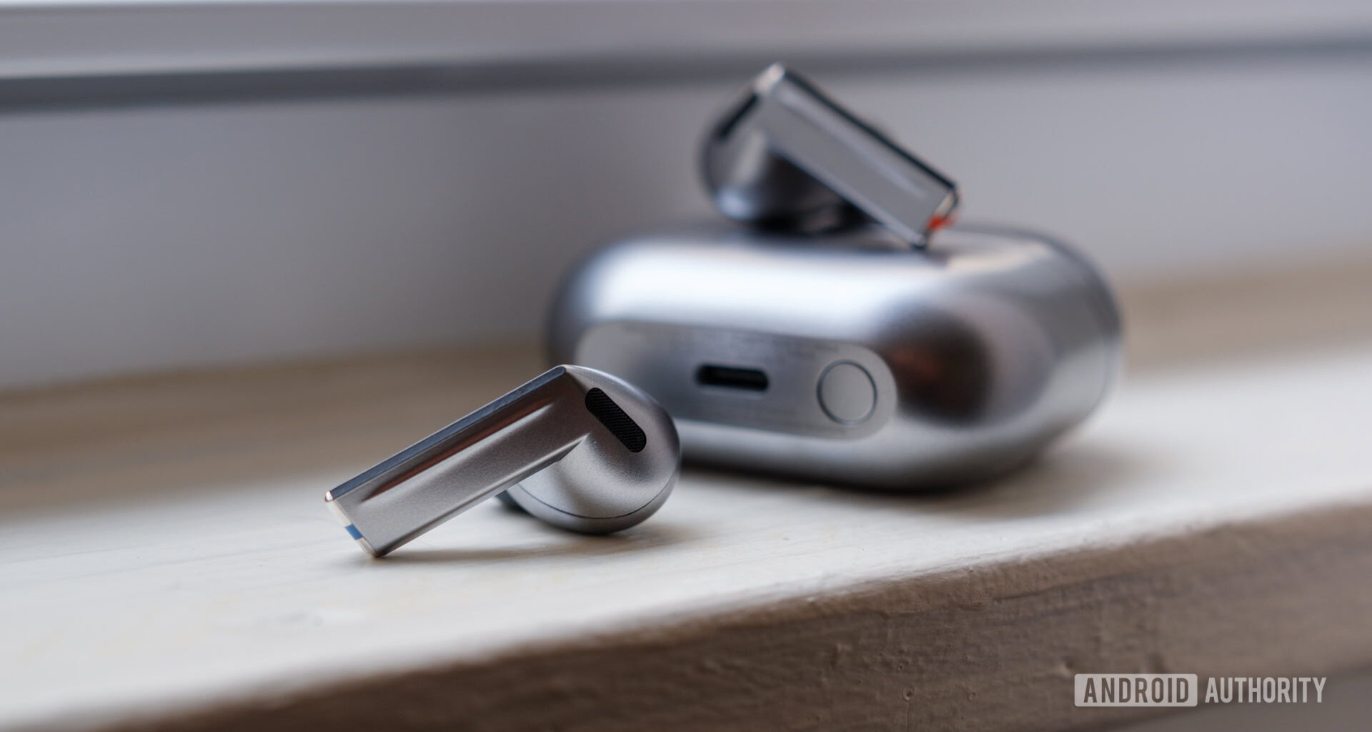 Samsung Galaxy Buds 3 Pro close up
