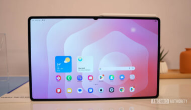 Samsung Galaxy Tab S11 Ultra home screen