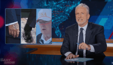 Jon Stewart Lobs Jokes At Paramount-Skydance, Trump's Death Rumors