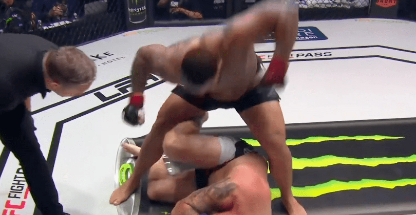 LFA 217 video: Gable Steveson crushes Braden Peterson with nasty ground and pound knockout