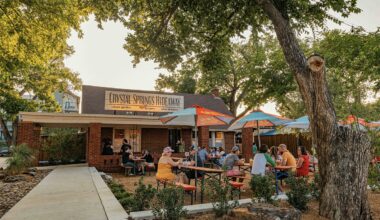 Crystal Springs Hideaway Morning Coffee in Fort Worth