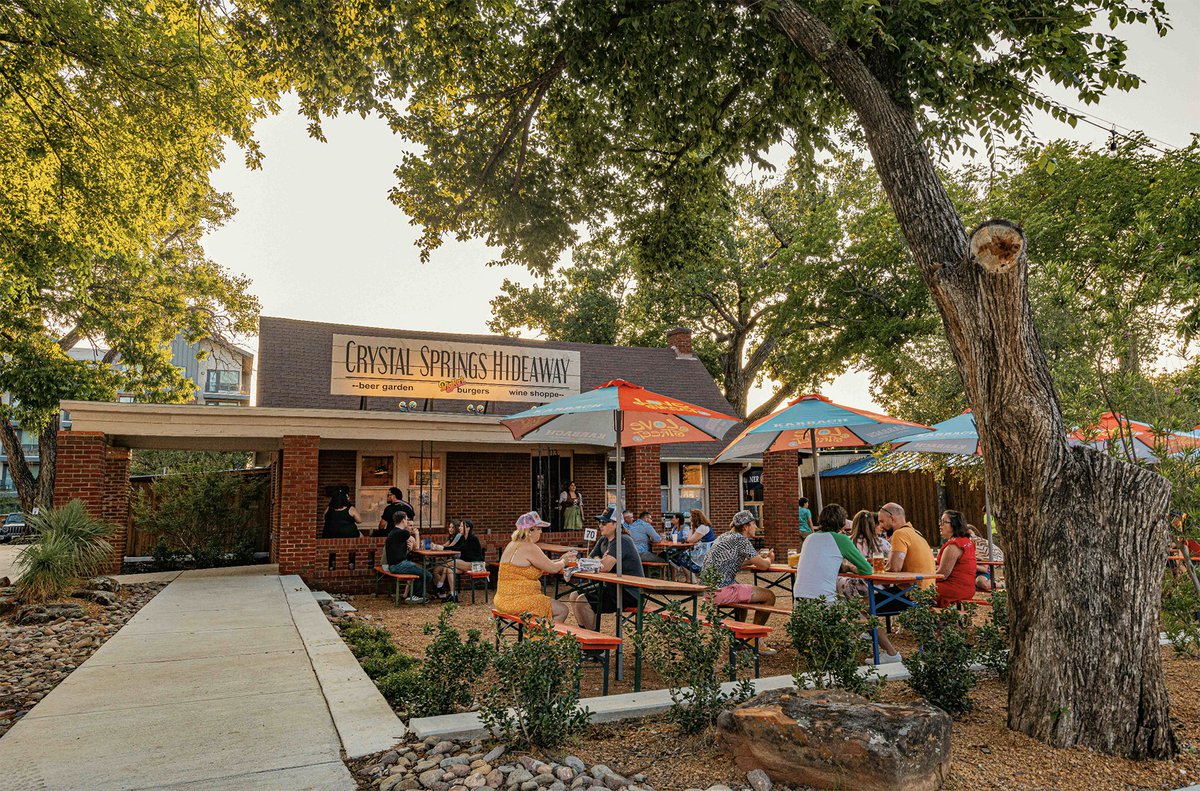 Crystal Springs Hideaway Morning Coffee in Fort Worth